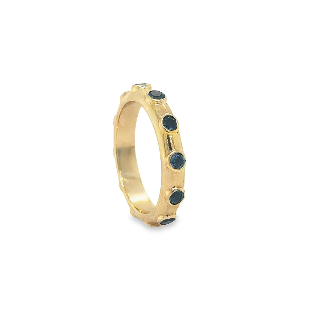 Bezel Stacked Ring
