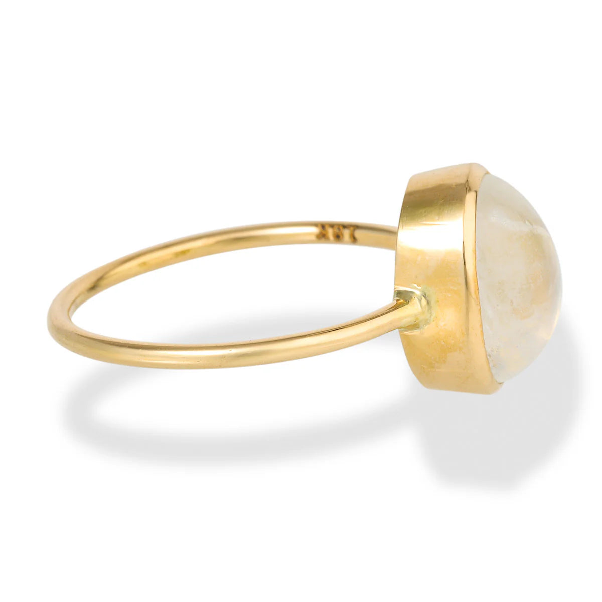Rainbow Moon Stone Ring