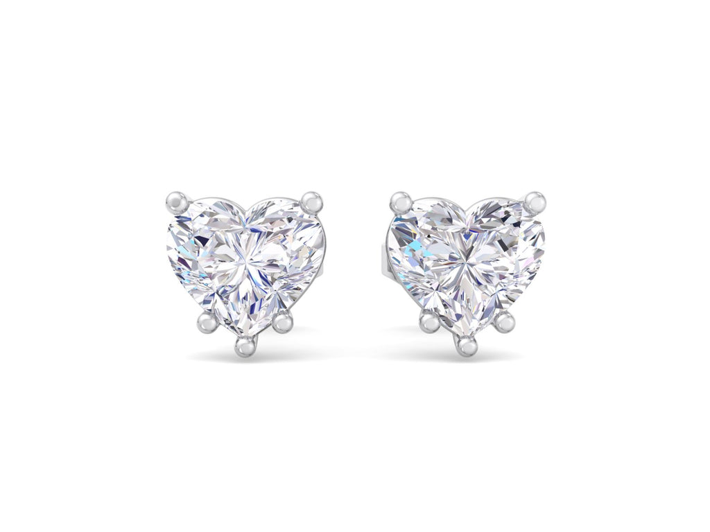 Heart Studs