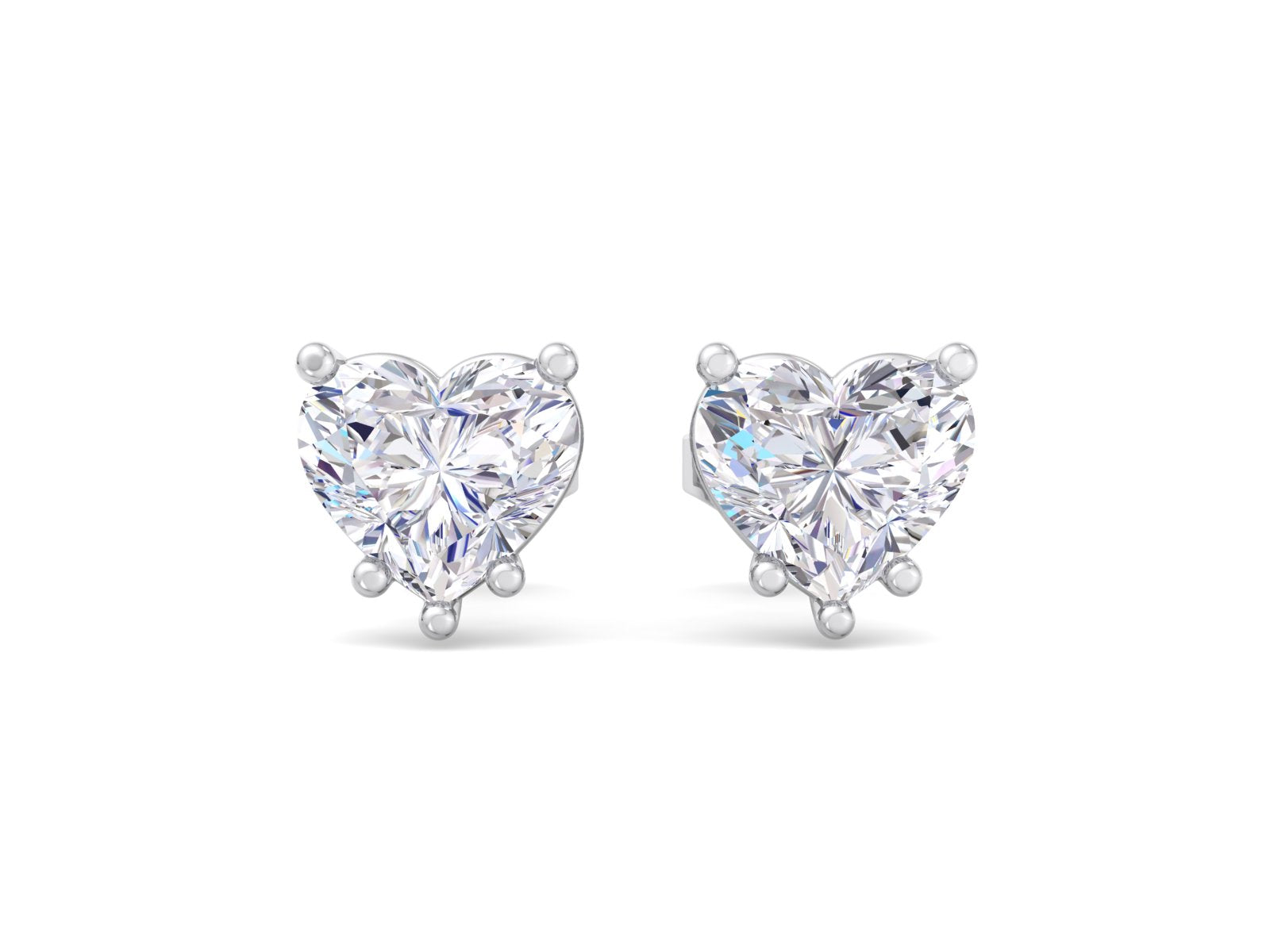 Heart Studs