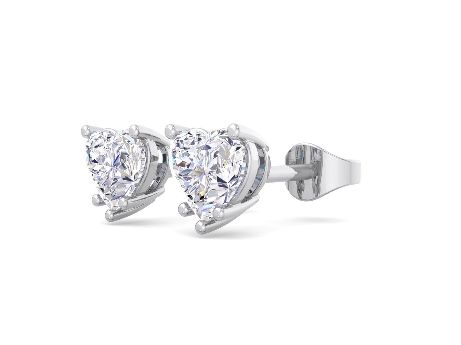 Heart Studs
