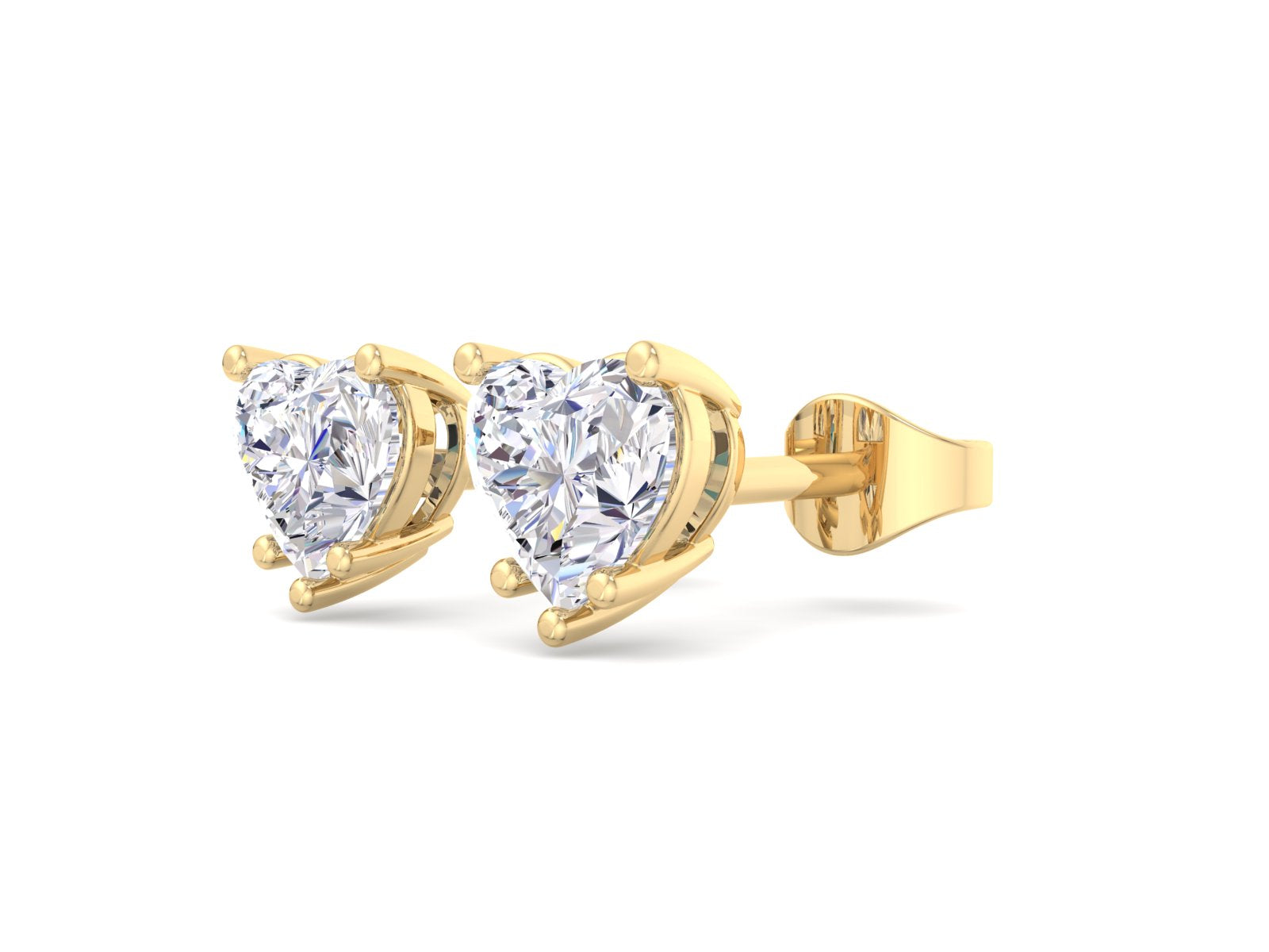 Heart Studs